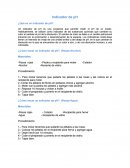 ¿Qué es un indicador de pH?