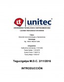 Dirección de la tecnología y Operaciones.