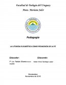 LA LITURGIA EUCARÍSTICA COMO PEDAGOGÍA DE LA FE.