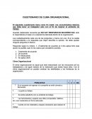 CUESTIONARIO DE CLIMA ORGANIZACIONAL.