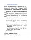 La criminalística inicia en prehistoria, edad antigua, edad media, edad moderna.