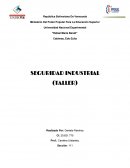 TALLER DE SEGURIDAD INDUSTRIAL