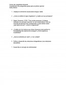 Cuestionario de preguntas guías para el primer parcial