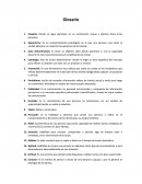 Glosario Casos de gerencia