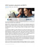 AT&T Completa la adquisición de DIRECTV