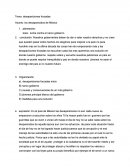 Tema: desapariciones forzadas.