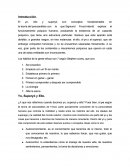 Ensayo del YO, SUPERYÓ Y ELLO