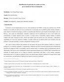 Identificación de partículas de cocaína en el aire por el método de Micro-cristalografía