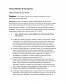 Deberes de los esposos