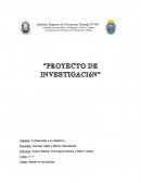 PROYETO DE INVESTIGACION SOBRE LAS PLANTAS