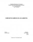 COMPUESTOS QUÍMICOS DE LOS ALIMENTOS