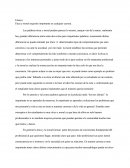 Ética y moral requisito importante en cualquier carrera.