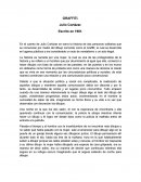 Resumen del cuento Graffiti.