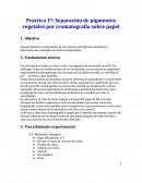 La Gran Cromatográfia en capa fina.