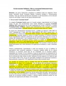 Socioeconomía Solidaria. Marco conceptual latinoamericano