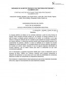 Motor trifasico con tiristor.