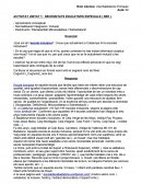 Activitat unitat 1: Necessitats Educatives Especials ( NEE )