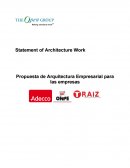 Propuesta de Arquitectura Empresarial para las empresas.