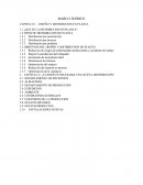 Diseño y distribución en planta.