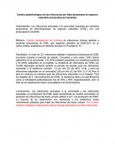 Cambio epidemiológico de las infecciones por Beta lactamasas de espectro extendido producidos por bacterias