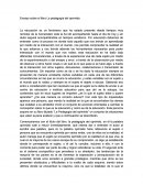 Ensayo sobre el libro "La pedagogía del oprimido"