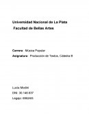 Producción de Textos, Cátedra B