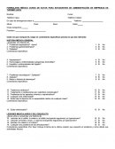 FORMULARIO MÉDICO CURSO DE KAYAK PARA ESTUDIANTES DE ADMINISTRACIÓN DE EMPRESAS DE TURISMO UACH