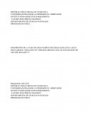 DESCRIPCIÓN DE LA FASE DE ENSAYO DIDÁCTICO REALIZADA EN EL LICEO BOLIVARIANO “CREACIÓN VII” ESPECÍFICAMENTE CON LOS ESTUDIANTES DE 4TO AÑO SECCIÓN “C”