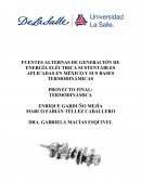 Trabajo Termodinàmica.