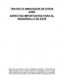 TRAYECTO INNOVADOR DE STEVE JOBS