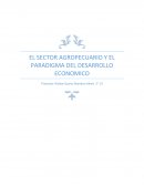 El sector agropecuario y el paradigma del desarrollo economico
