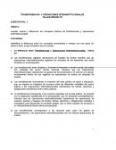 TRANSFERENCIAS Y OPERACIONES INTERINSTITUCIONALES