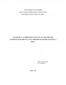 ANÁLISIS DE LA COMPRENSIÓN CONCEPTUAL COMO PROCESO COGNITIVO FUNDAMENTAL EN EL APRENDIZAJE SIGNIFICATIVO DE LA FÍSICA