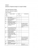 Evidencia 2. Reporte de riesgos en un lugar de trabajo