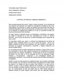 Organización industrial CONTROL DE PRECIOS, AMENAZA INMINENTE