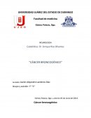 Ensayo sobre cáncer broncogénico
