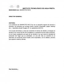 Ejemplo de manual de bienvenida. Página 2