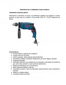 VARIABLES DE LA DEMANDA (Taladro BOSCH