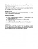 Clima laboral en las tiendas Oxxo en la col. Prados 1, 2 en los 2 años anteriores.