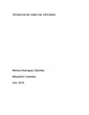 TÉCNICAS DE ASEO DE OFICINAS
