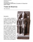 Triada de Micerinos.