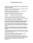 Analisis del concepto de la salud y sus enfoques