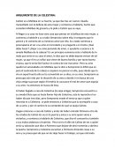 ARGUMENTO DE LA CELESTINA