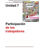 Actividades Finales Unidad 5 Participación de los trabajadores en la Empresa