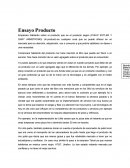 Ensayo de mercadotecnia en salsa capitulo producto