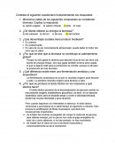 Contesta el siguiente cuestionario fundamentando tus respuestas
