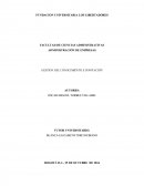 GESTION DEL CONOCIEMIENTO E INNOVACIÓN