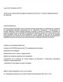 TÓPICOS DE OPERACIÓN EN SUBESTACIONES ELÉCTRICAS Y PLANTAS GENERADOREAS DE ENERGÍA.