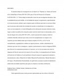 El presente trabajo de investigación tuvo el objetivo de “Proponer un Sistema de Gestión de la Calidad Bajo la Norma ISO 9001:2000, para el Área de Procesos de la Empresa NATURAVEN C.A.”