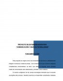 PROYECTO DE EXTENSIÓN EDUCATIVA “COMUNICACIÓN Y NUEVAS TECNOLOGÍAS”